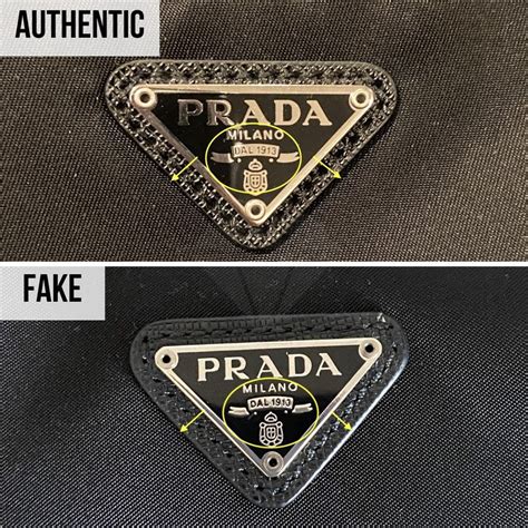 fake vs real prada purse|prada authenticity check.